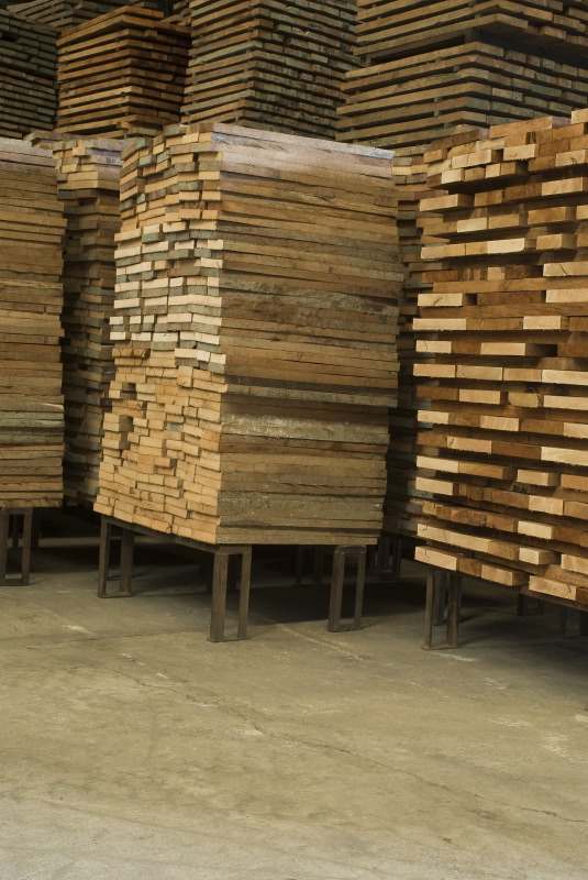 Tábuas de madeira maciça