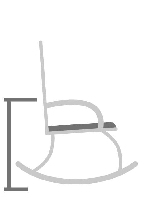 Altura dos braços - balanços Altura dos braços - balanços