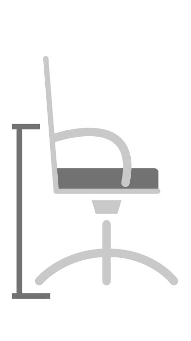 Altura dos braços - escritorio Altura dos braços - escritorio